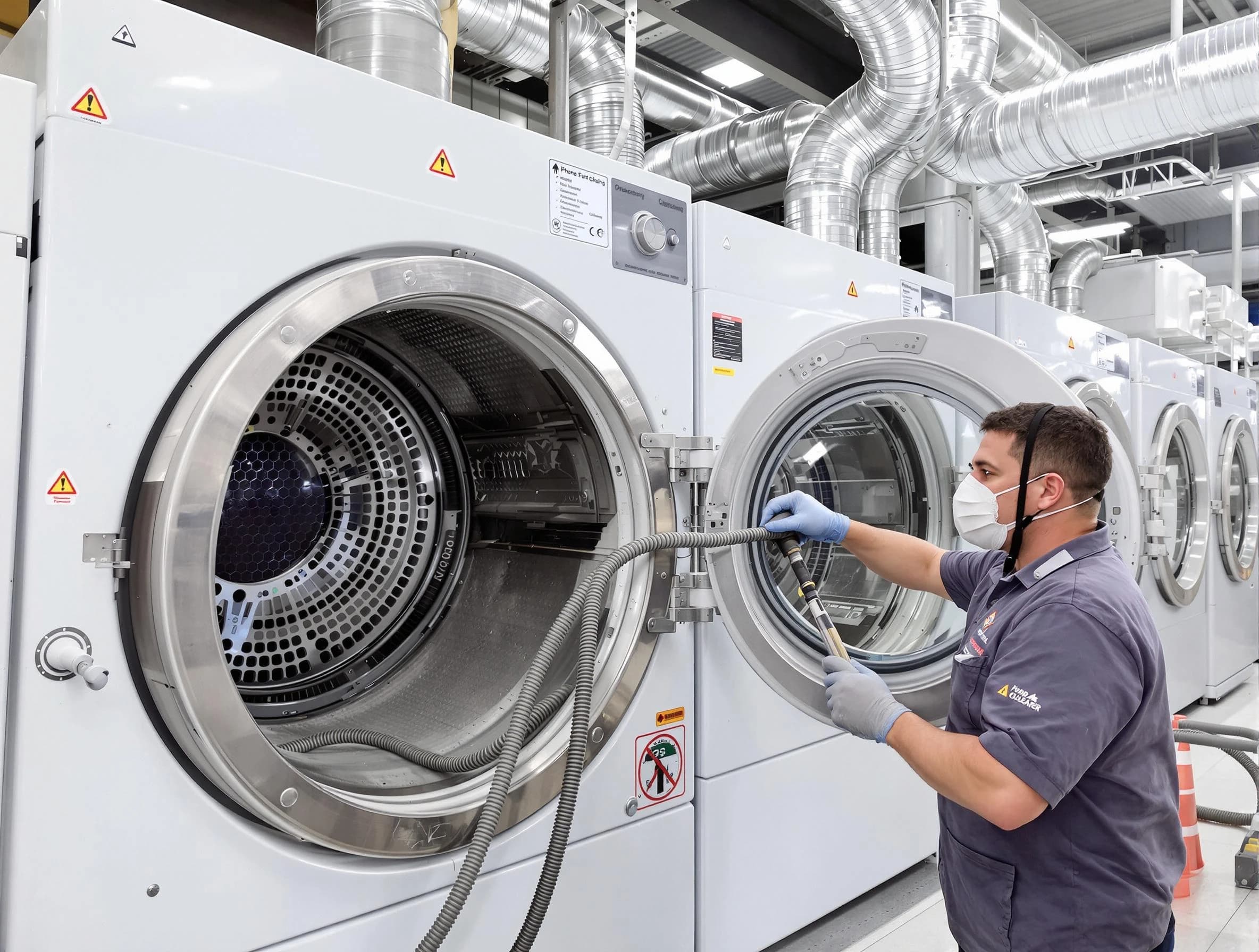 Industrial-grade dryer vent cleaning by Middleborough Dryer Vent Cleaning in Middleborough