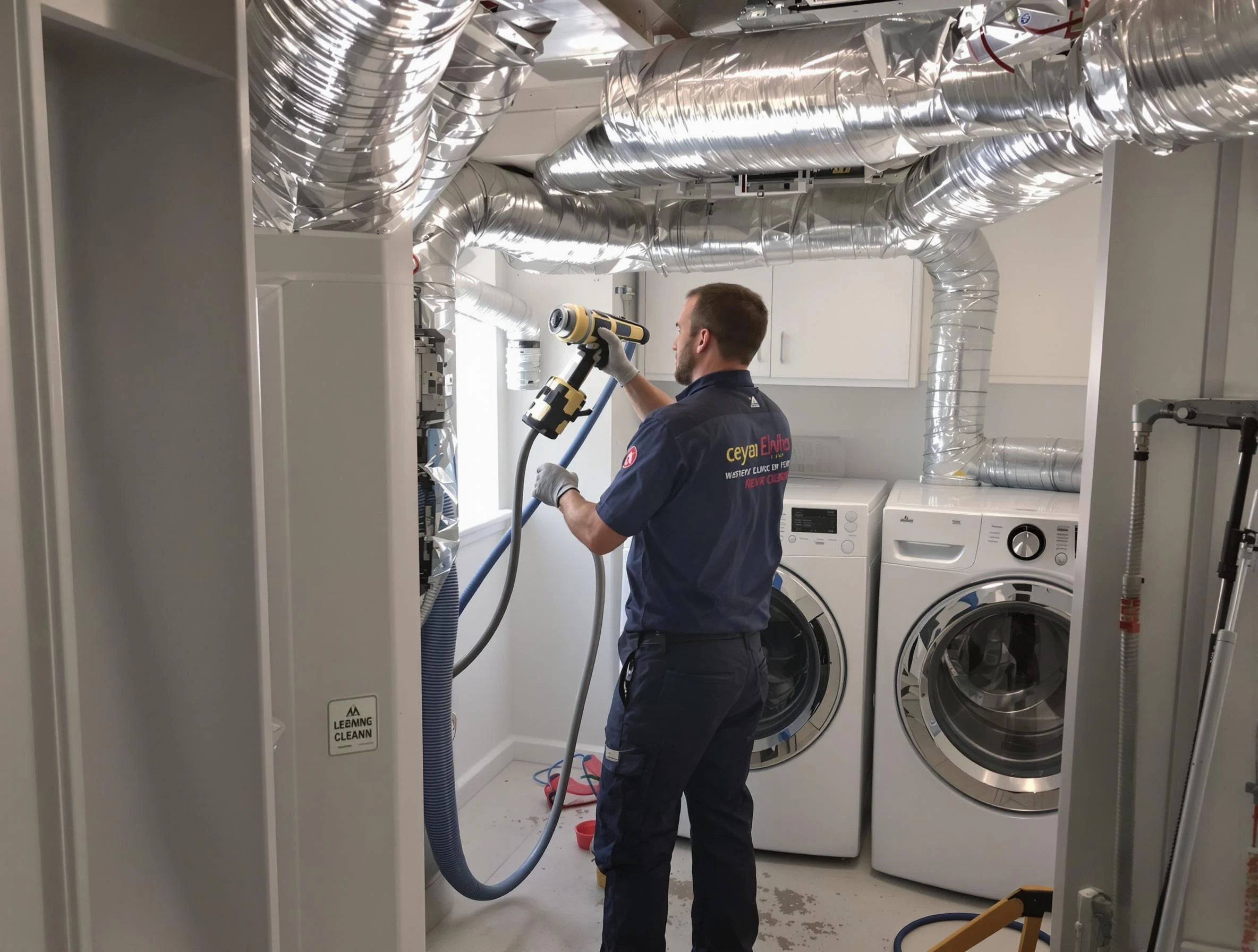 Middleborough Dryer Vent Cleaning specialist using advanced equipment for thorough duct cleaning in Middleborough