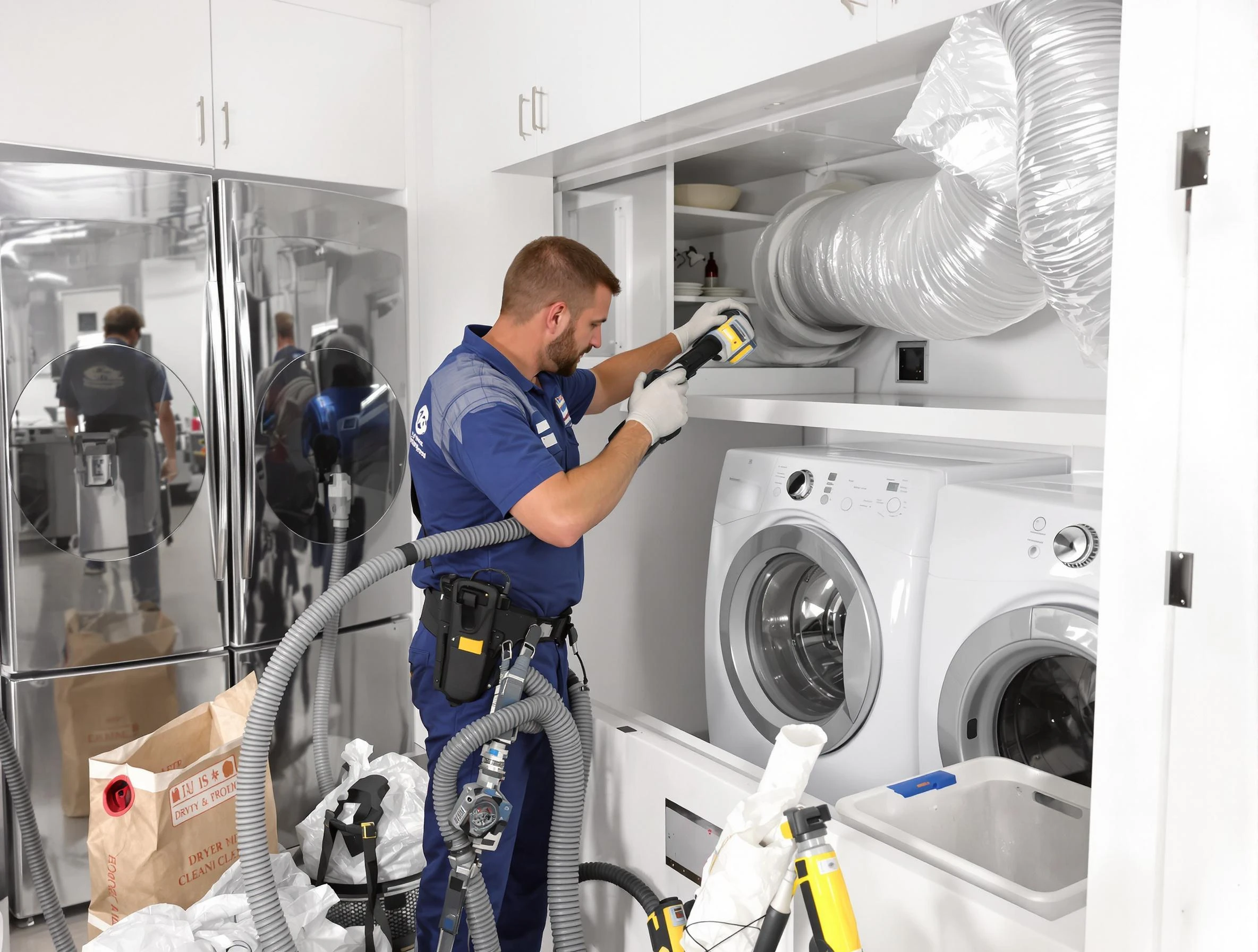 Professional duct cleaning by Middleborough Dryer Vent Cleaning in Middleborough
